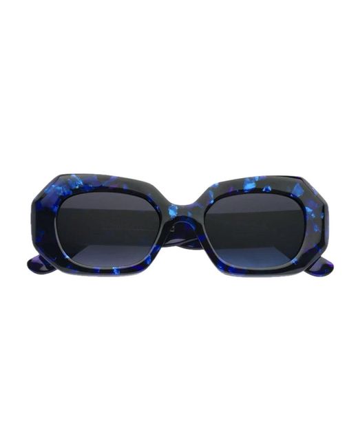 Emmanuelle Khanh Blue Dixie Bio-Naylon Sunglasses