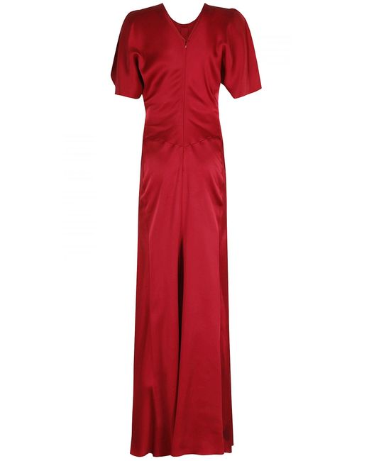 Victoria Beckham Gathered Waist Floorlength