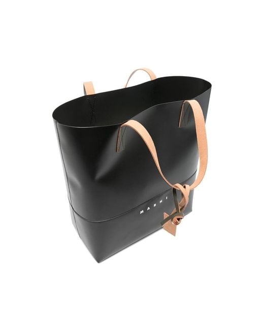 Marni Black Bum Bag Tote for men