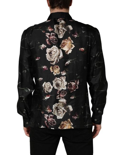 Dolce & Gabbana Black Casual Shirts for men