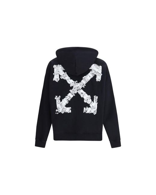 Off-White c/o Virgil Abloh Blue Black Cotton Sweatshirt - L for men