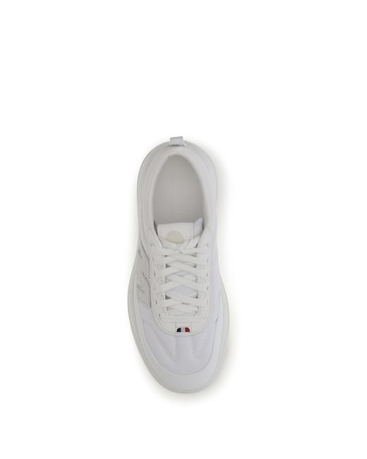 Moncler White Altive Sneakers Suede And Nubuck for men