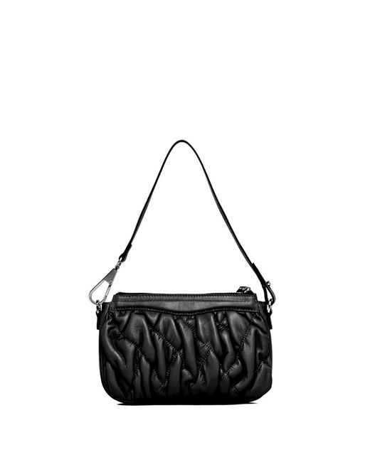 Gianni Chiarini Brooke Handbag In Embossed Leather in Nero (Black) | Lyst