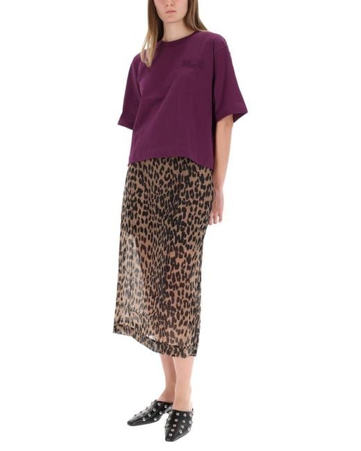 Baum und Pferdgarten Women's Brown Shevin Skirt mid length skirts