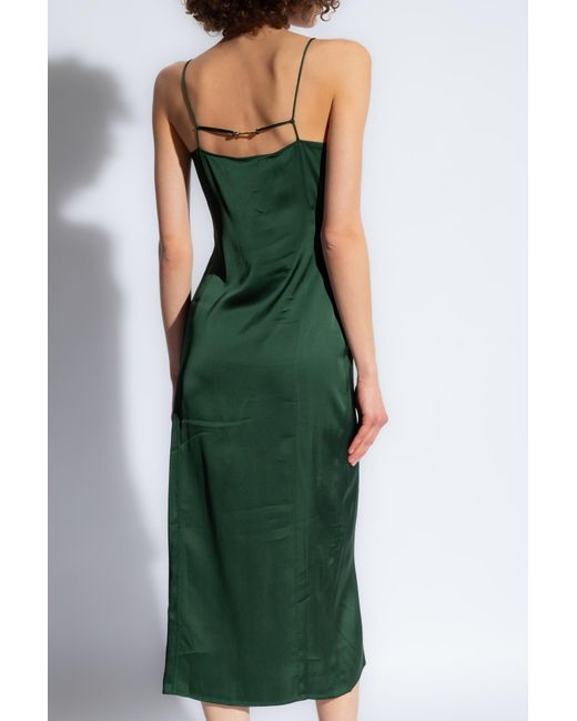 Jacquemus Green Notte Slip Dress