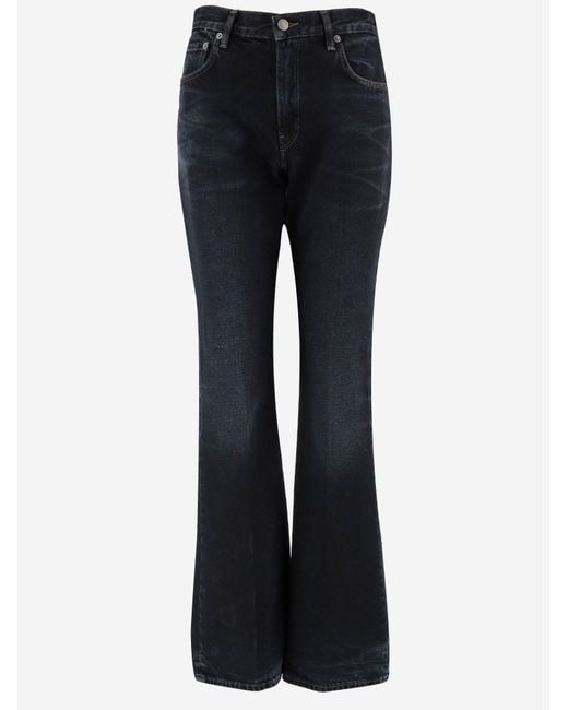 Haikure Blue Jeans Flora Cotton Denim Dark