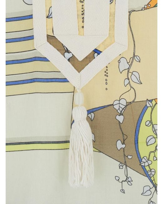 Tory Burch Blue Dress Cotton