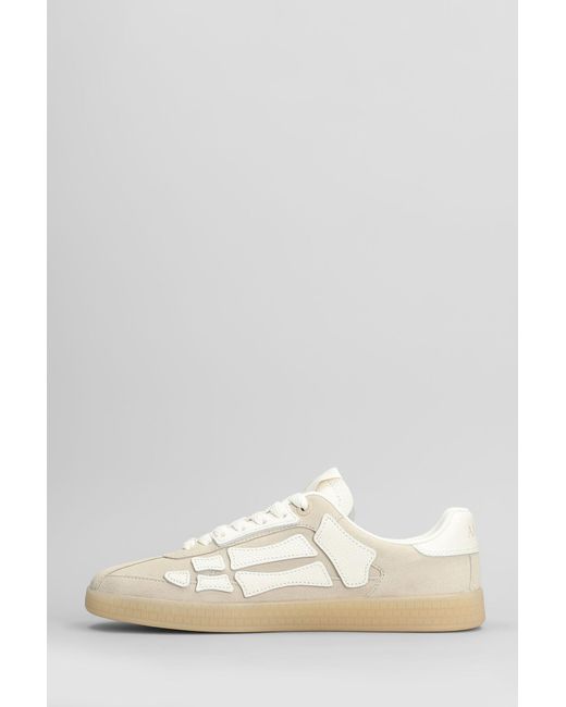 Amiri White Pacific Bones Sneakers for men