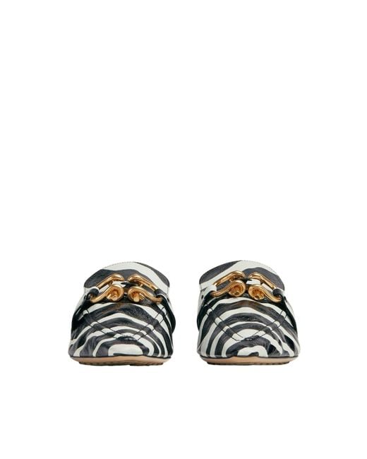 Bottega Veneta Black Madame Loafers