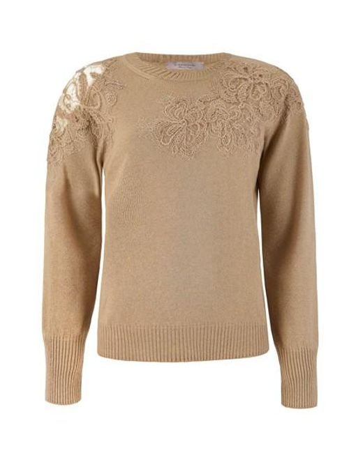 D.exterior Brown Sweaters