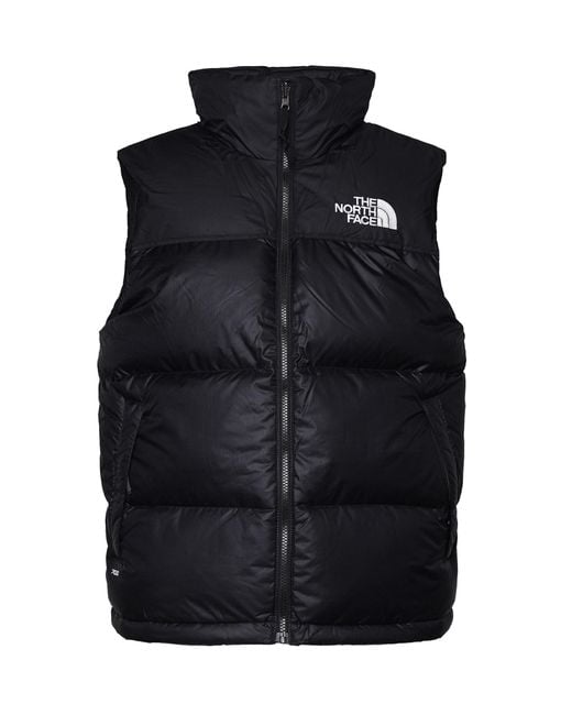 The North Face Retro Nuptse Vest With Hood in Black for Men Lyst UK