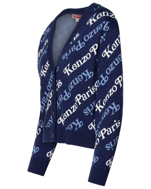 KENZO Blue Knitwear