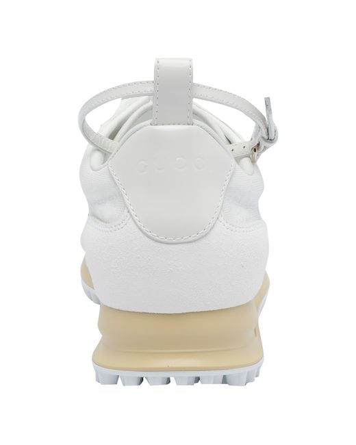 Gucci White Re-Motion Gg Sneakers
