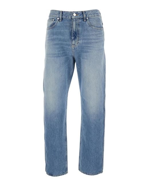 Gucci Blue Denim Jeans, Fabric for men