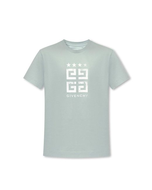 Givenchy Green T-shirt With Logo, for men
