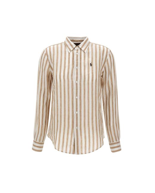 Polo Ralph Lauren Natural Classic Linen Shirt