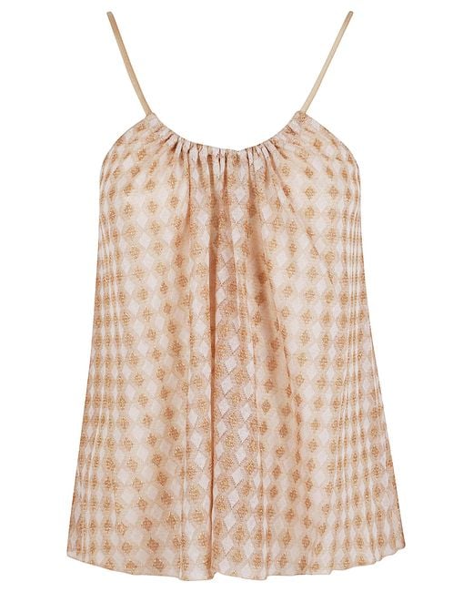 Forte_forte Natural Diamond Jersey Top Vi Pm Pa