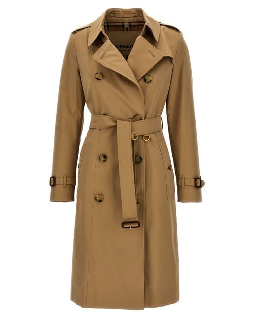 Burberry Natural The Chelsea Coats, Trench Coats