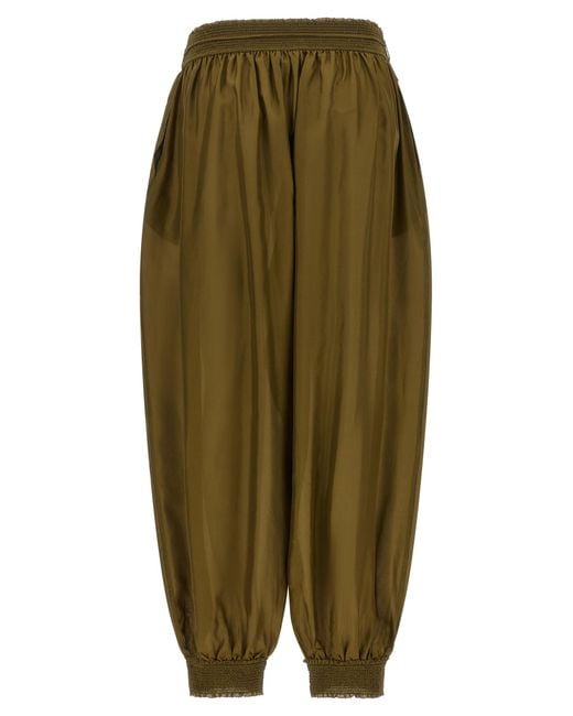 Zimmermann Green Silk Casual Pants