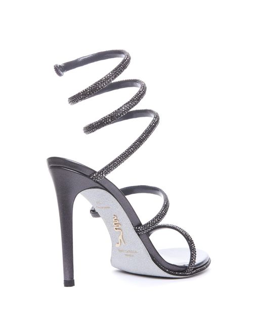 Rene Caovilla White With Heel