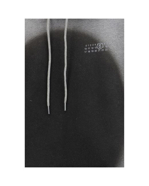 MM6 by Maison Margiela Gray Cotton Sweatshirt Clothing