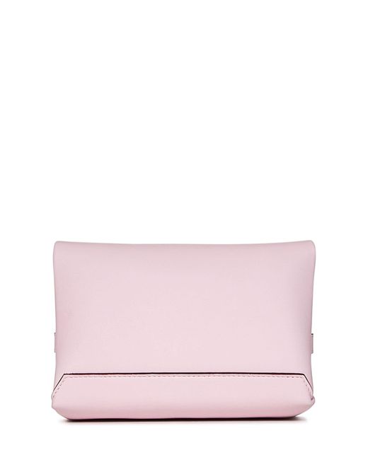 Victoria Beckham Pink Mini Chain Pouch With Long Strap Clutch