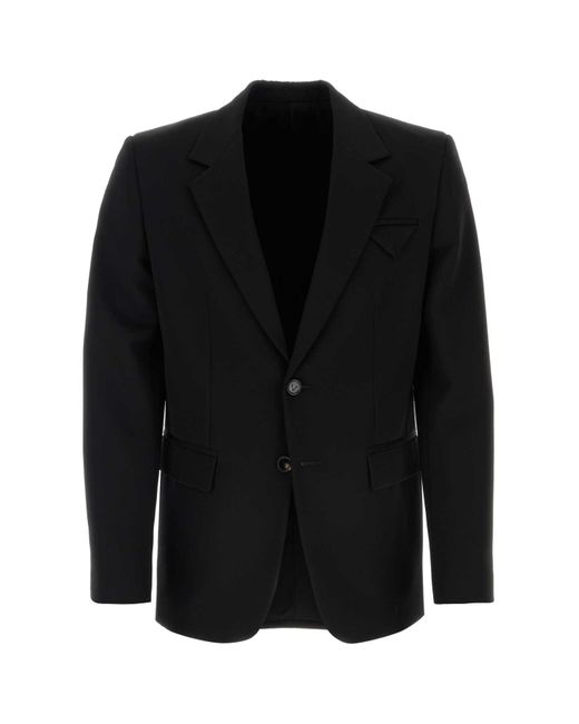 Bottega Veneta Black Jackets And Vests for men