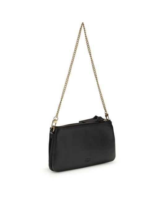 Pinko White Mini Double Shoulder Bag