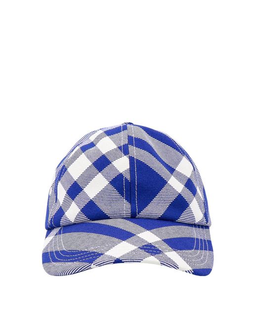 Burberry Monogram Jacquard Denim Baseball Cap in Blue for Men