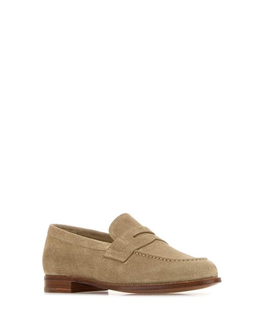 Church's Brown Dove Suede Heswall W Loafers