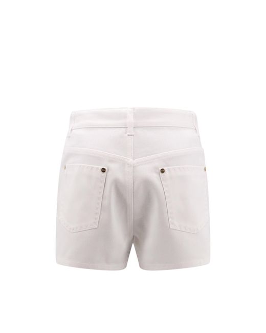 Fendi White Shorts