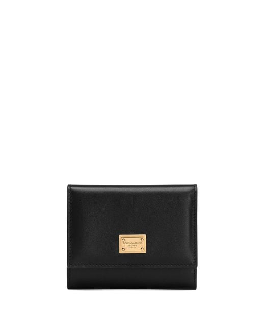 Dolce & Gabbana Black Calfskin Wallet