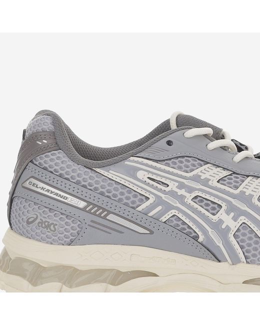 Asics Gray Sneakers Gel-Kayano 12.1 Fabric Trainers