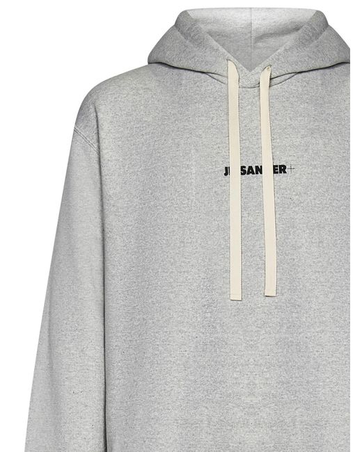 Jil Sander Gray Sweatshirt for men