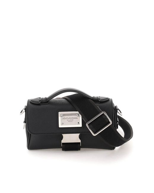 Dolce & Gabbana Black Crossbody Camera Bag for men