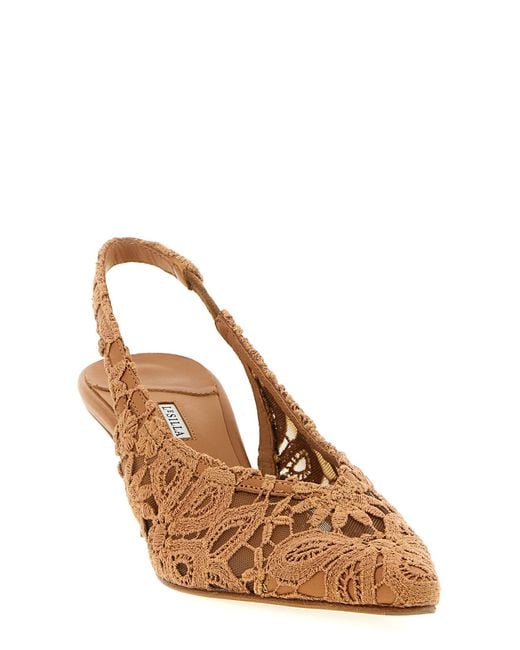 Le Silla Brown 'Chantilly' Slingback