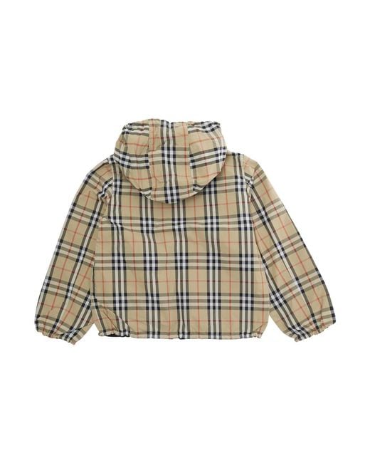 Burberry Natural Jacket Reece Reversible Polyamide for men
