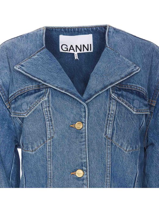 Ganni Blue Jackets