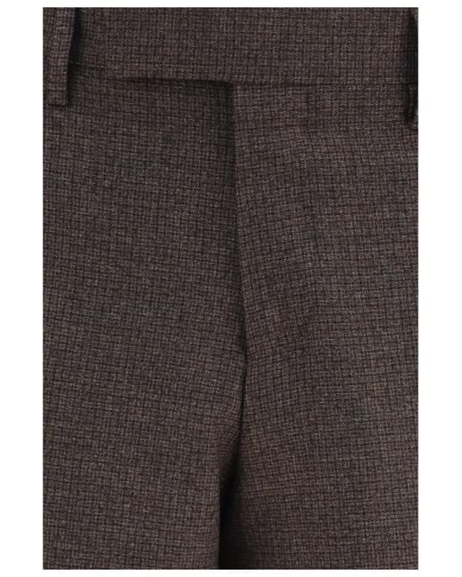 Lardini Gray Tailored Viscose Pants for men