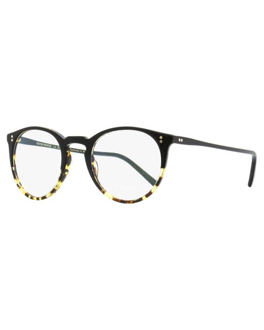 Oliver Peoples Black Omalley Eyeglasses Ov5183 1178-Tortoise 47Mm Plastic (Acetate) for men