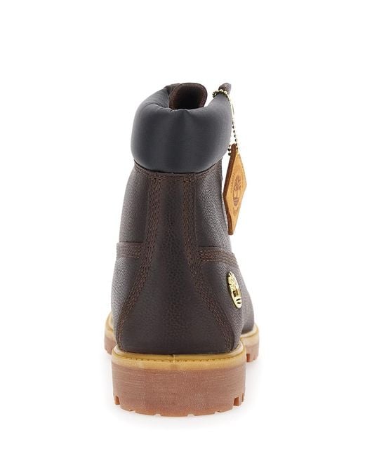 Timberland Brown Boots Nubuck Leather for men
