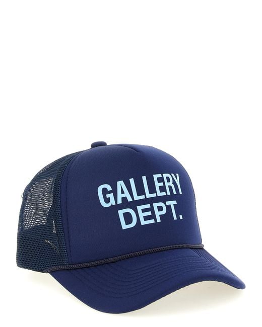GALLERY DEPT. Blue Rubber Cap (Baseball Hat) for men