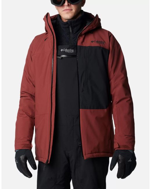 Columbia Red Winter District Iii Ski Jacket for men