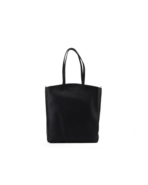 Orciani Black Ladylike M Soft Medium Bag