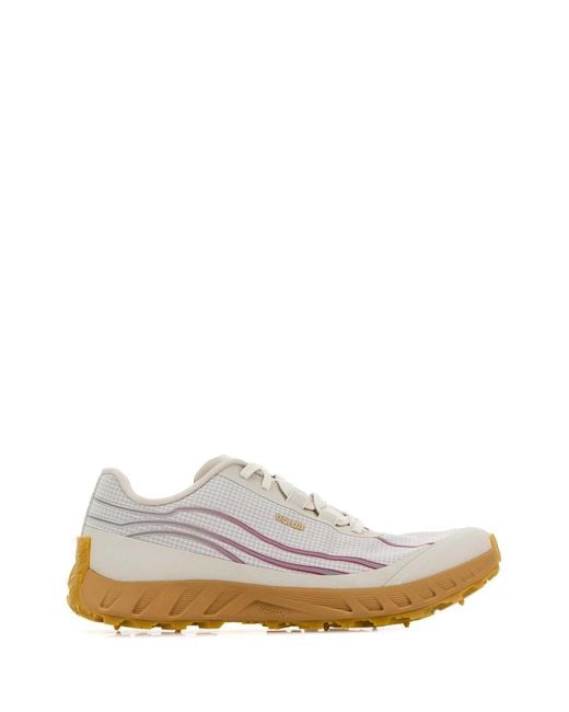 Norda White Chalk Canvas Sneakers for men