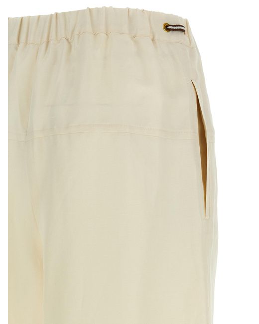Max Mara White 'Onore' Pants