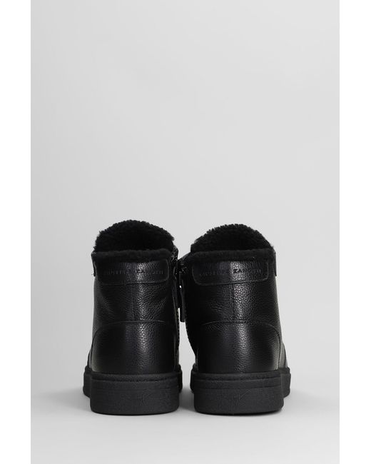 Giuseppe Zanotti Black Gz94 Sneakers for men