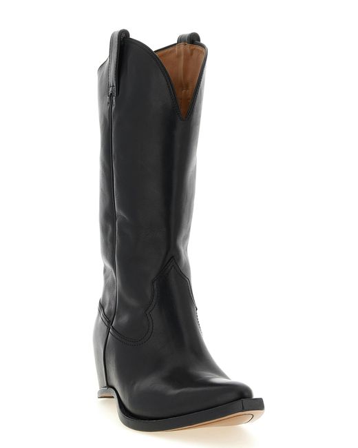 Maison Margiela Black Heel-Less Boots for men