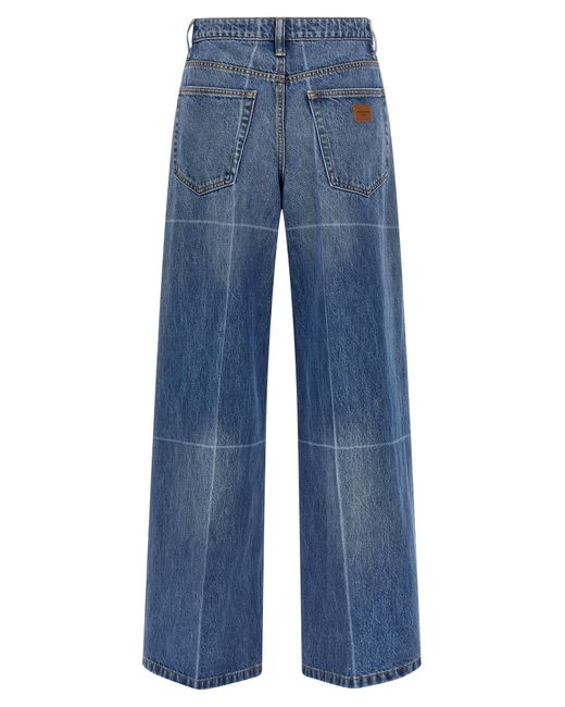 Alexander Wang Blue Faded Jeans