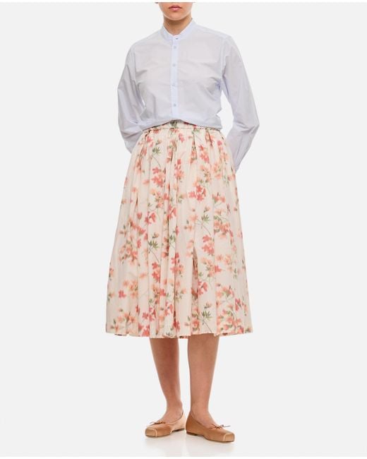 Casey Casey Pink Double Rideaux Skirt